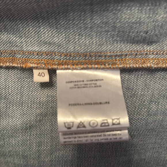 Stella McCartney Denim Baseball Shirt - Picture 3 of 4